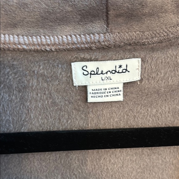 Splendid taupe super soft robe! L/XL - Picture 2 of 5